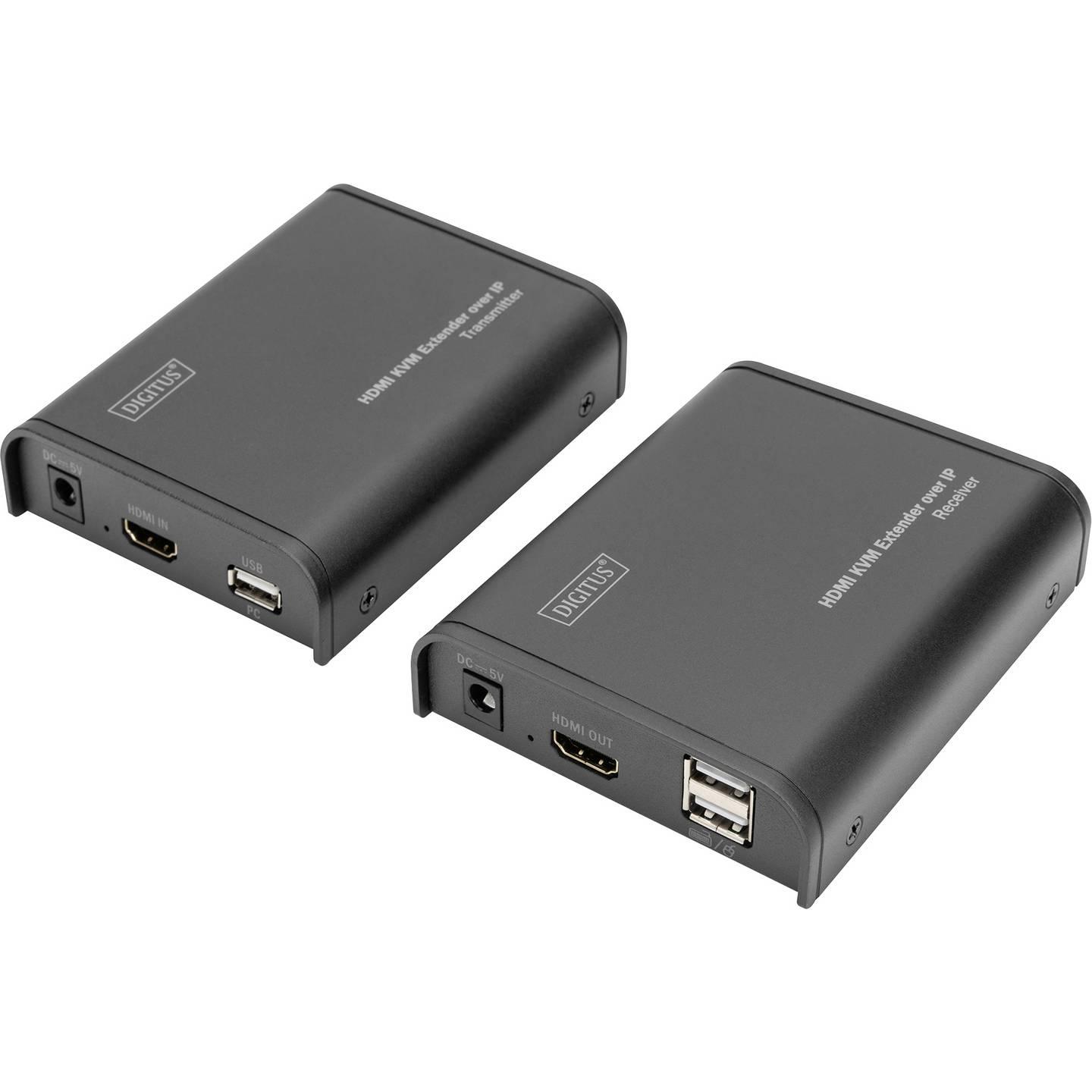 HDMI KVM IP-udvidelsessæt - Digitus