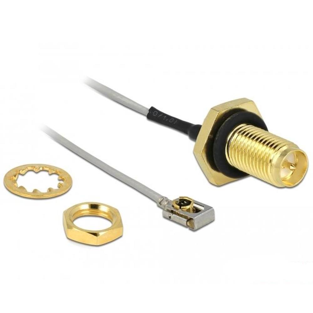 RP-SMA hanstik til MHF-I LK hanstik kabel – 50 Ohm