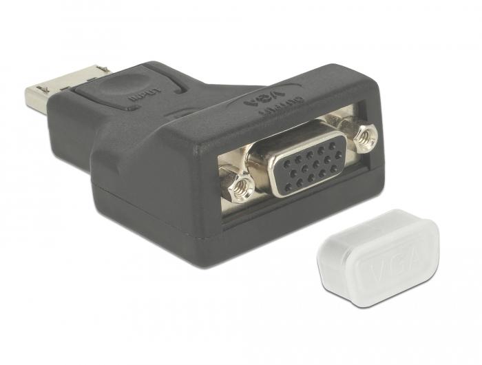Delock støvdæksler til VGA-stik 10 stk. transparent - Delock