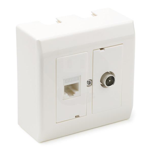 Cat 6a /Cat 7 vægudtag - Technetix