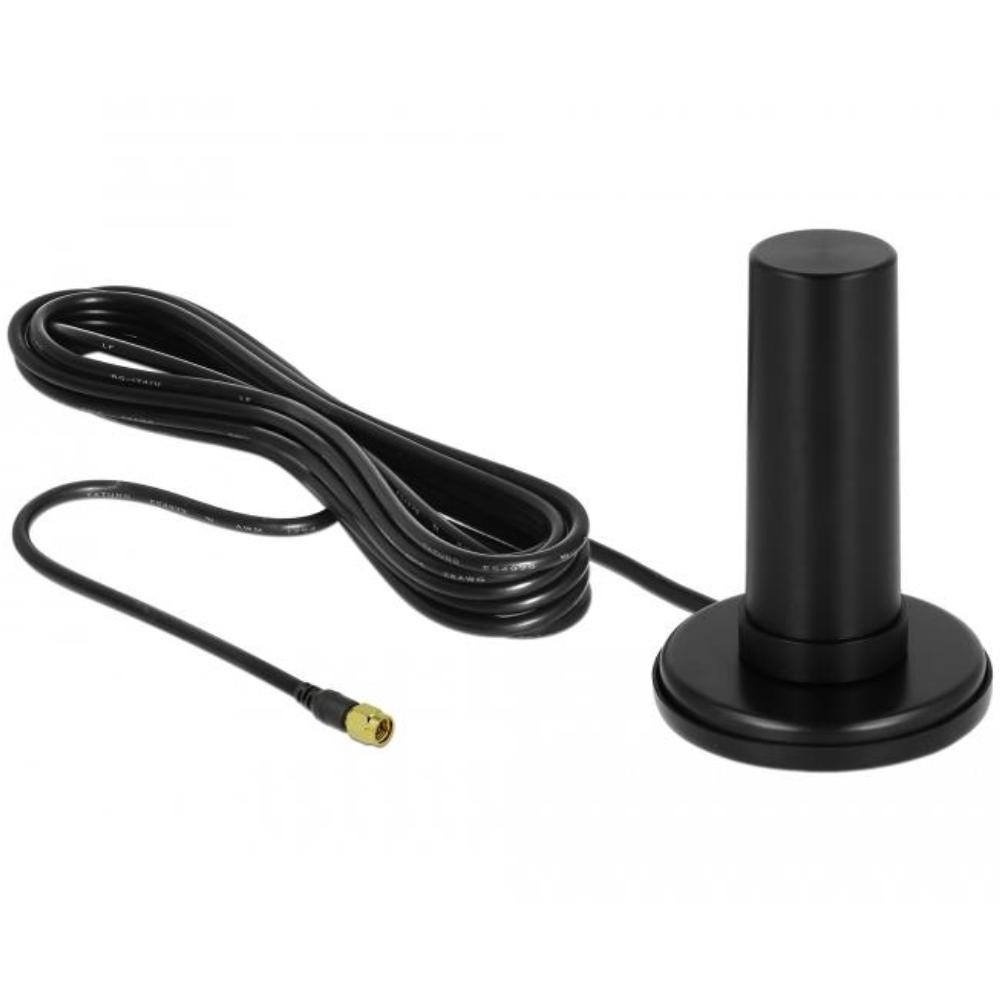 ```html LTE 5G antenne SMA hanstik 0–3 dBi Delock