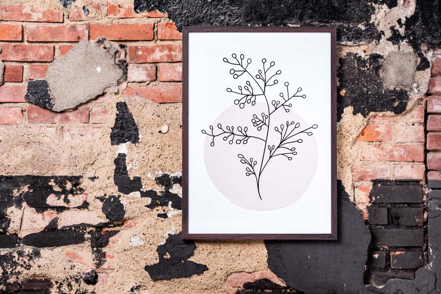 Fotoramme Moderne - 30x40cm - Mørkebrun