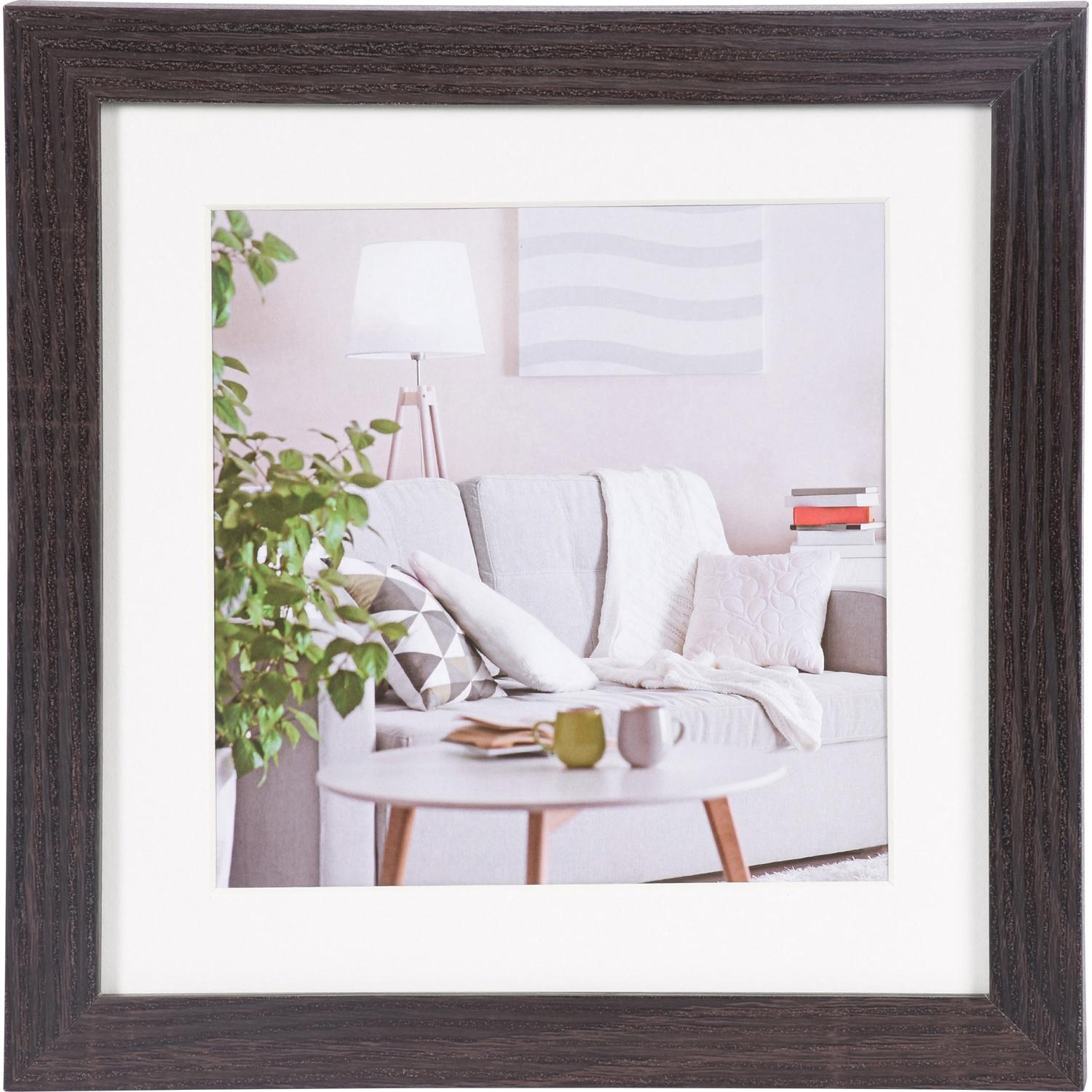 Fotoramme Moderne - 20x20cm - Mørkebrun