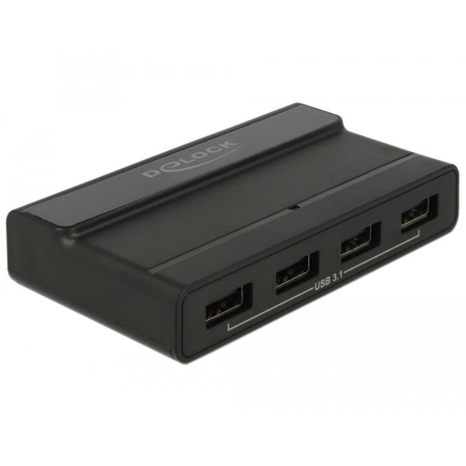 USB A og USB C hub - Delock