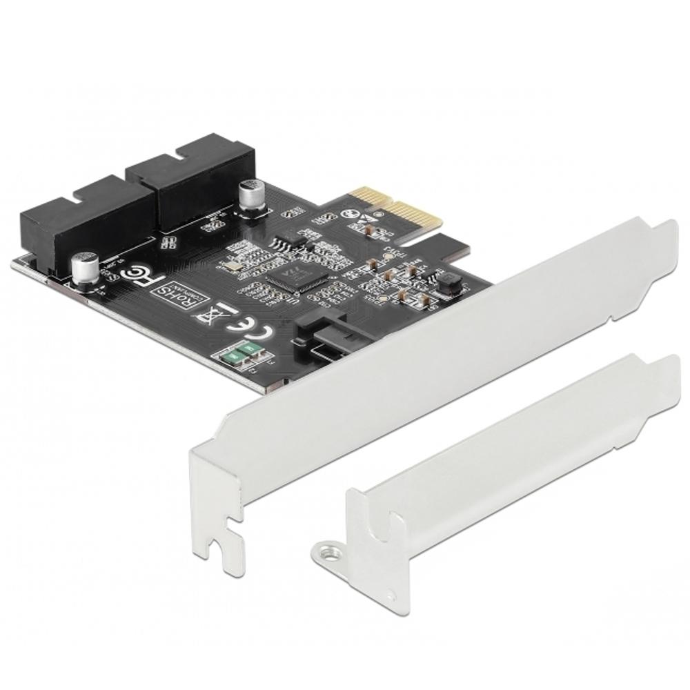 Delock PCI Express Kort til 2 x intern USB 3.0 Stiftforbindelser