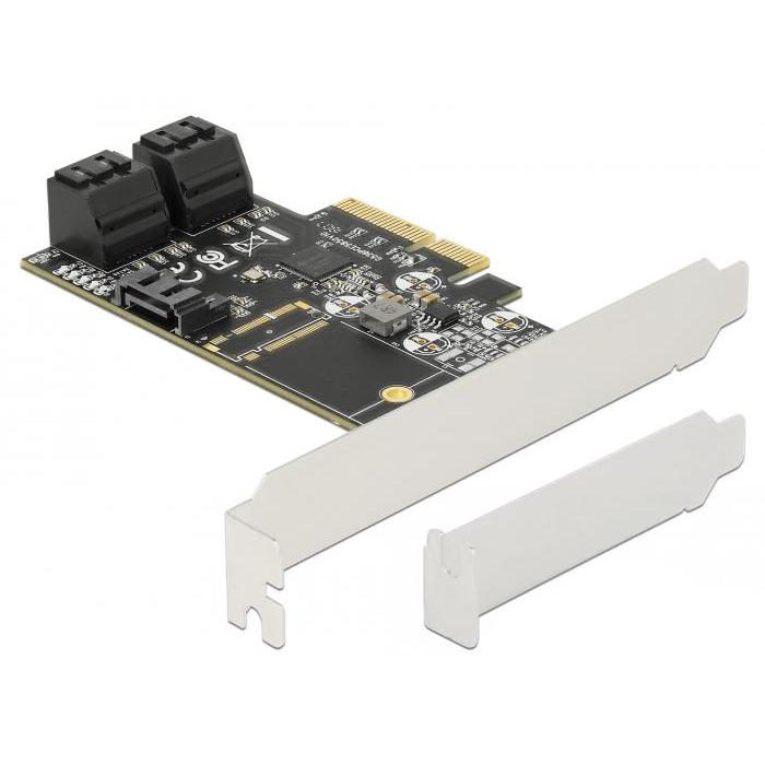 Delock 5-ports SATA PCI Express x4 kort - Lav profil - Delock