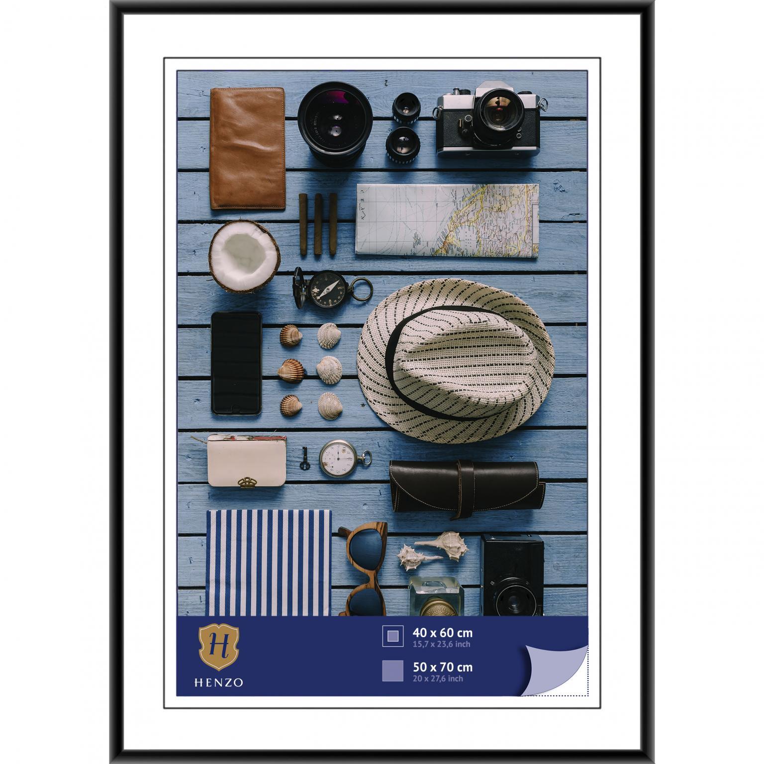 Fotoramme Napoli - 50x70cm - Sort