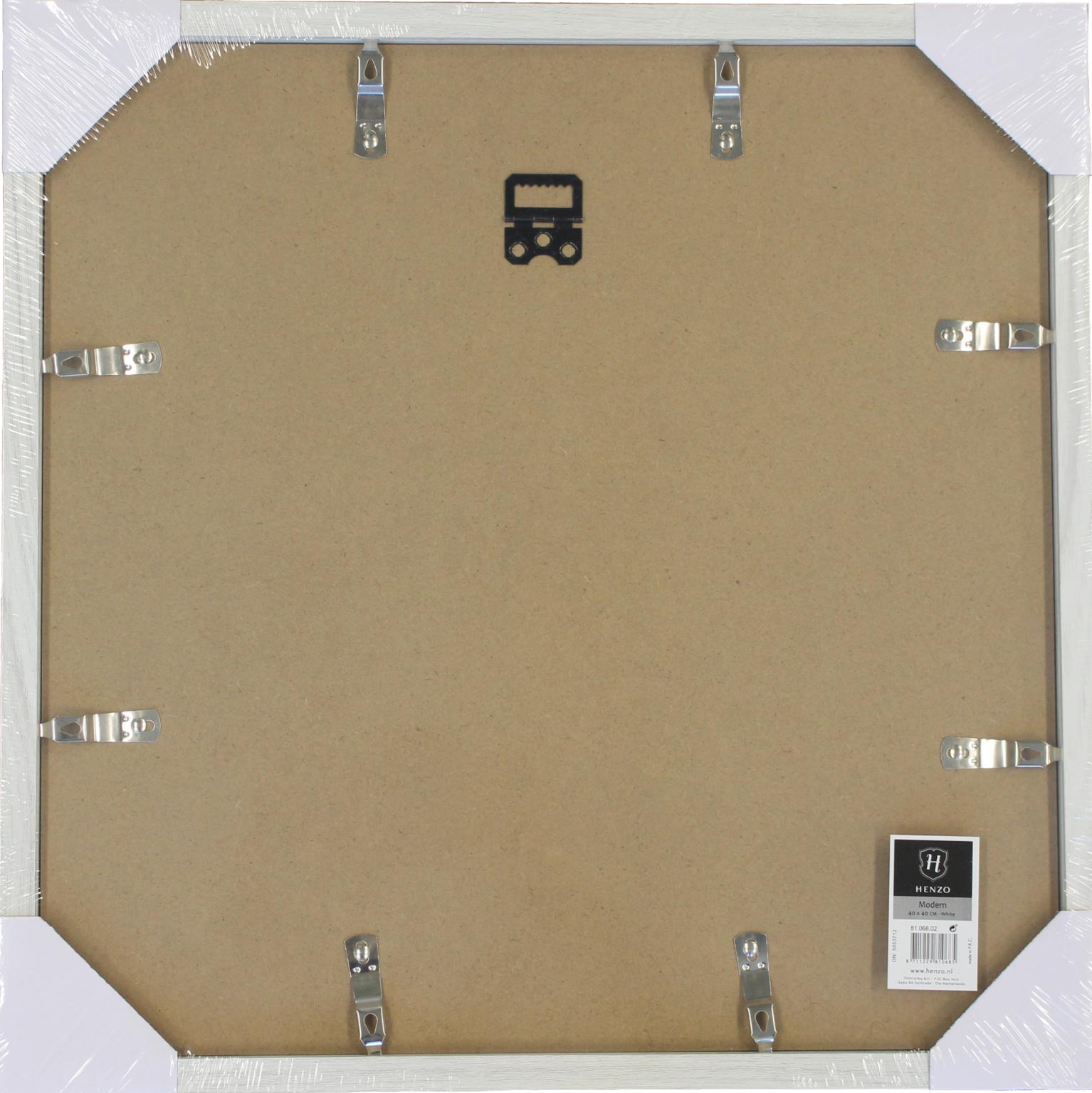 Fotoramme Moderne - 40x40cm - Hvid