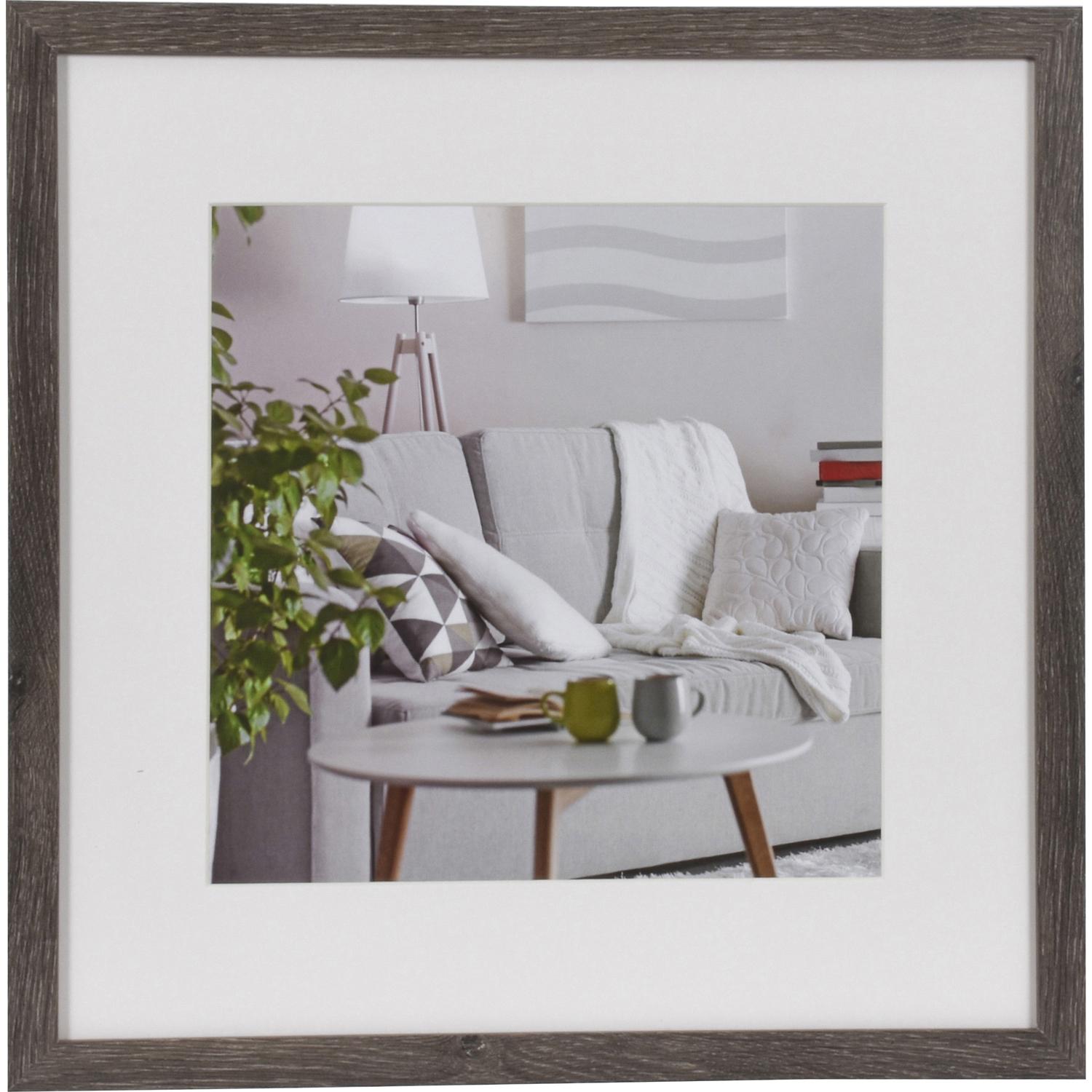 Fotoramme Modern - 40x40cm - Mørkegrå