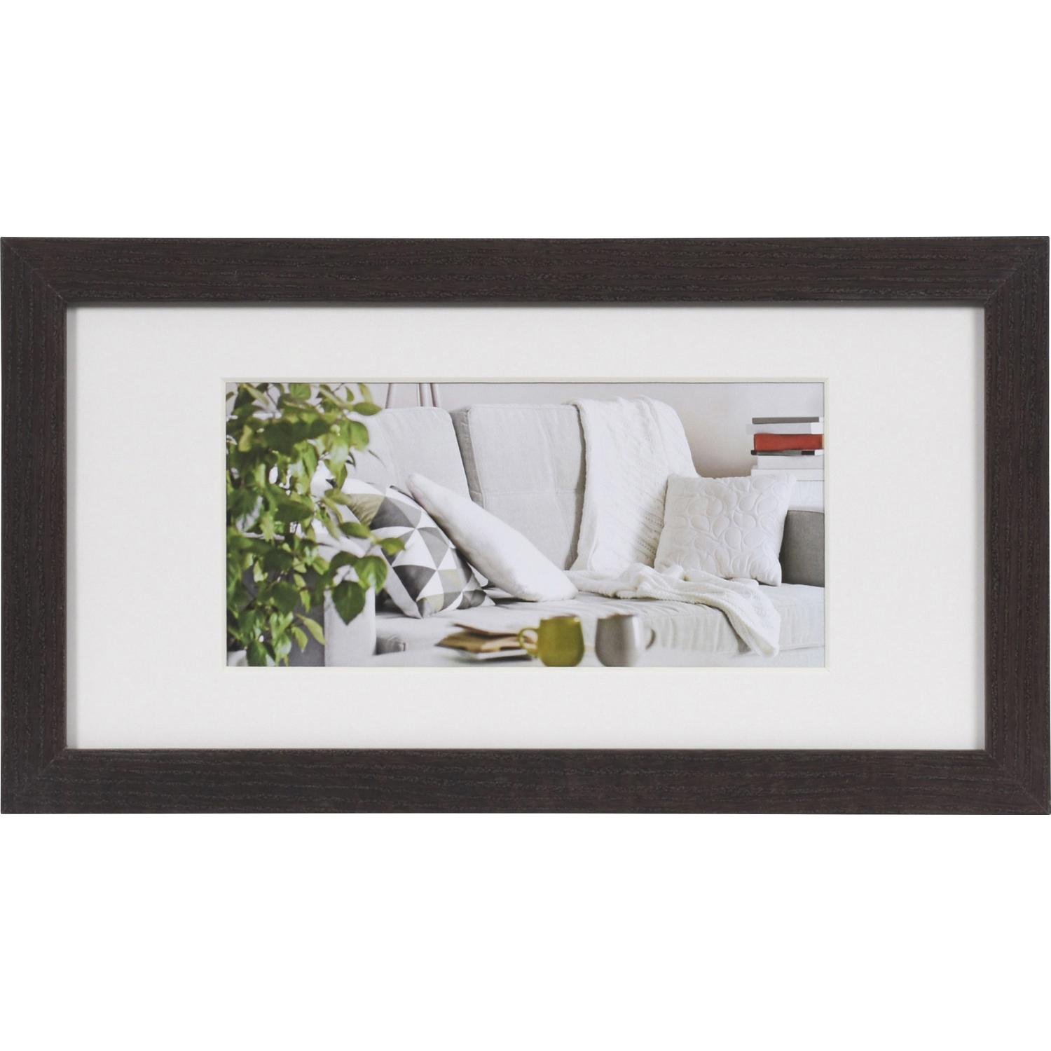 Fotoramme Moderne - 15x30cm - Mørkebrun