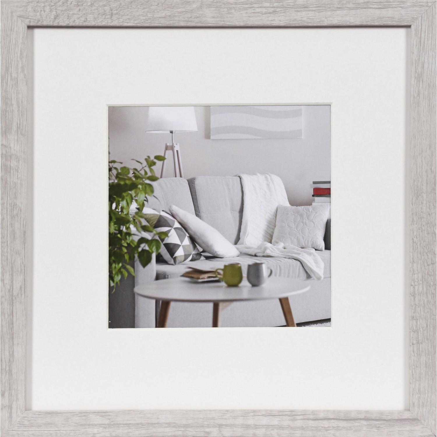 Fotoramme Moderne - 30x30cm - Hvid