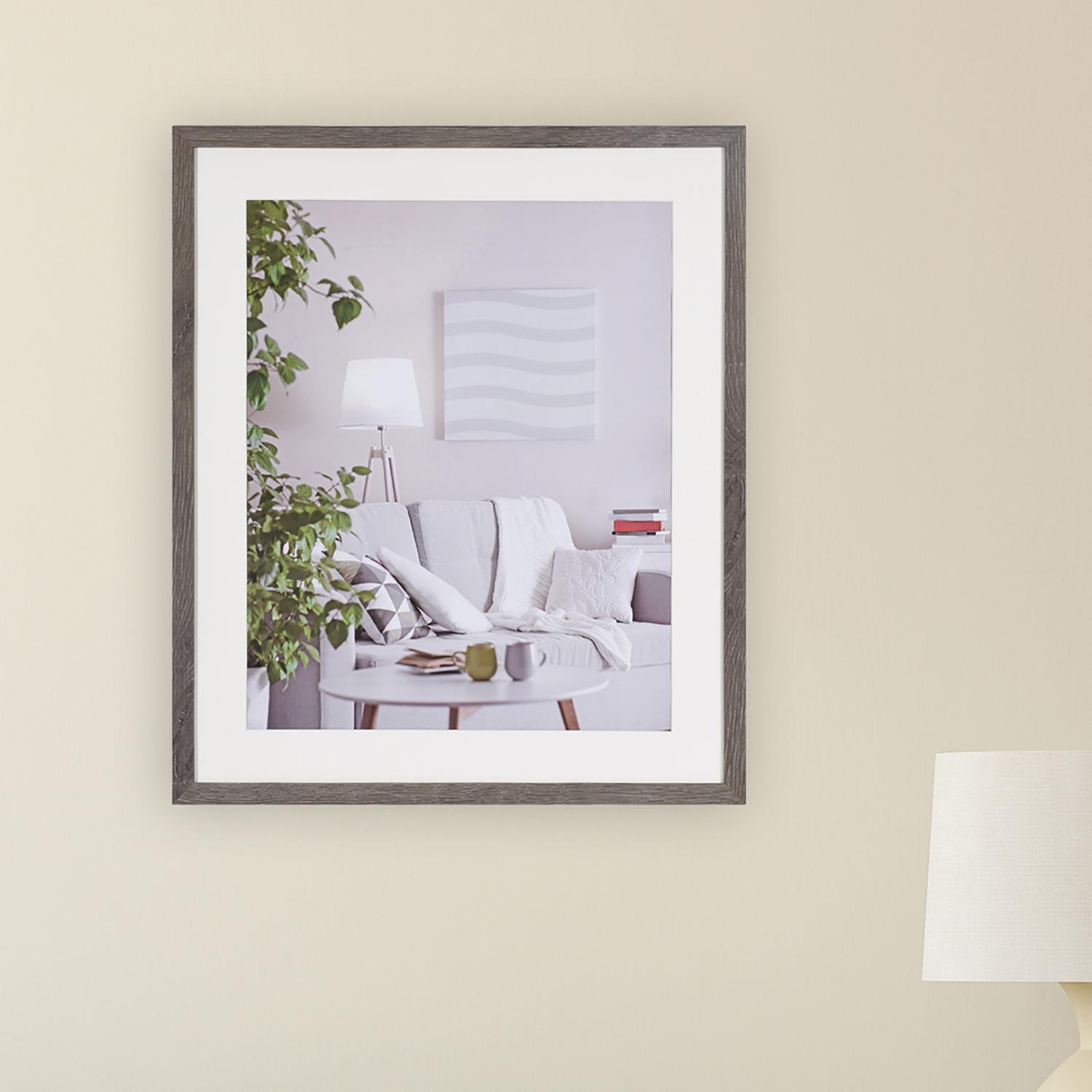 Fotoramme Modern - 50x60cm - Mørkegrå