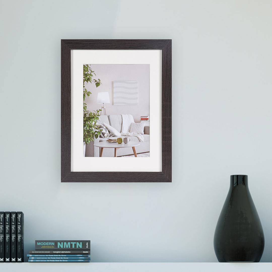 Fotoramme Moderne - 18x24cm - Mørkebrun