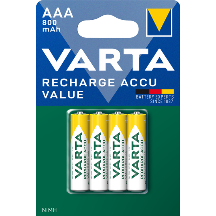 Genopladeligt AAA-batteri - Nimh