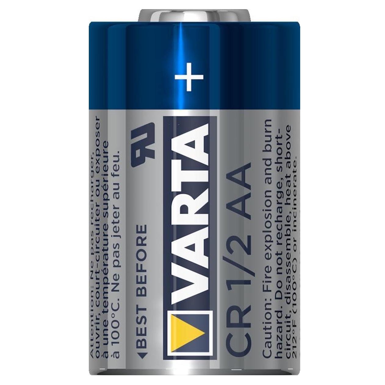 1/2 AA-batteri - litium