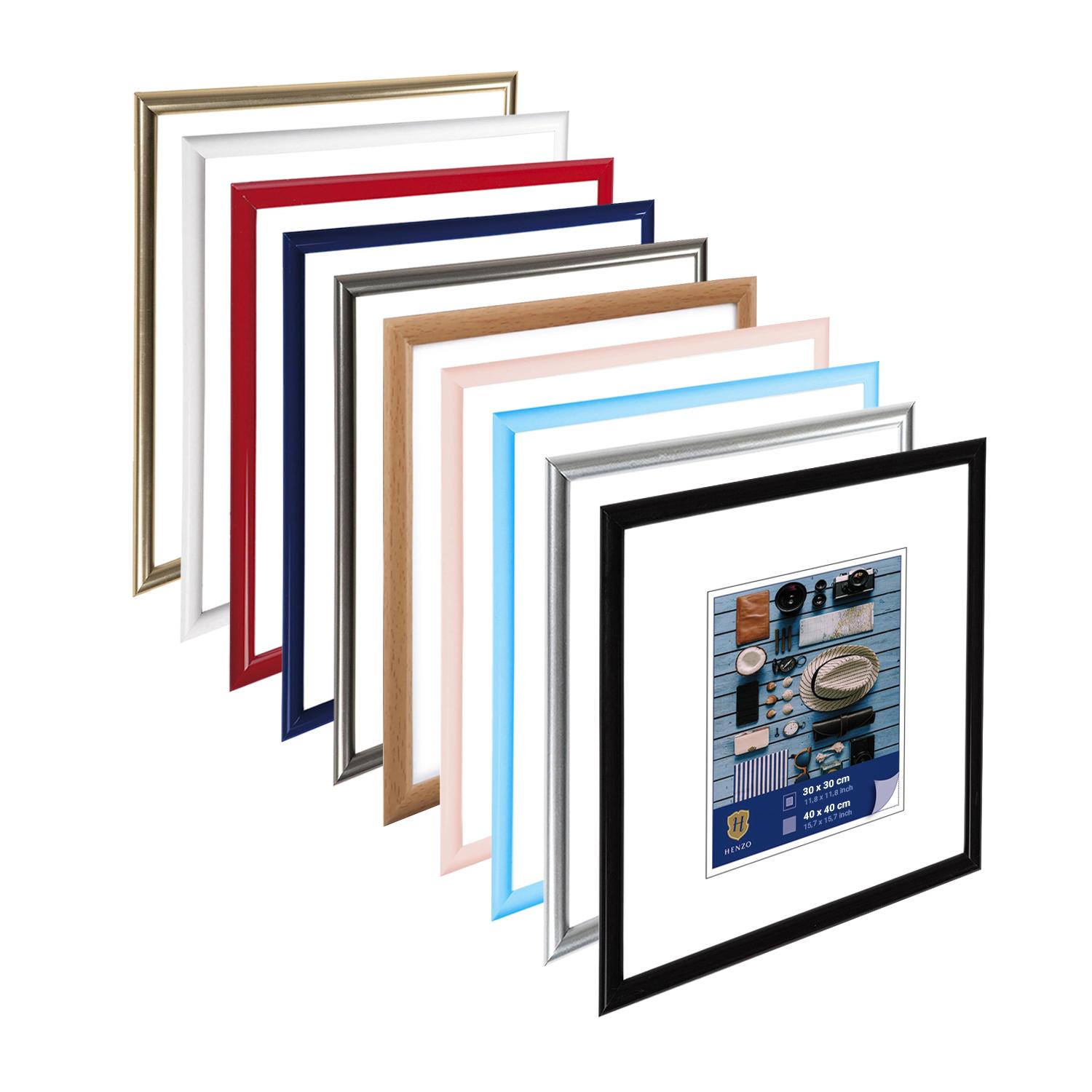 Fotoramme Napoli - 40x40cm - Sort