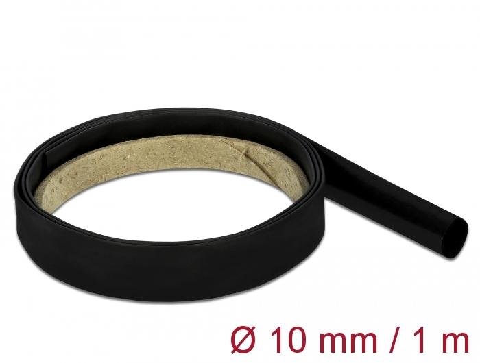 Delock Krympehylster 1 m x 10 mm sort - Delock