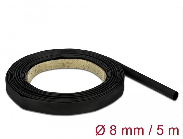 Delock Krympe-slange 5 m x 8 mm sort - Delock