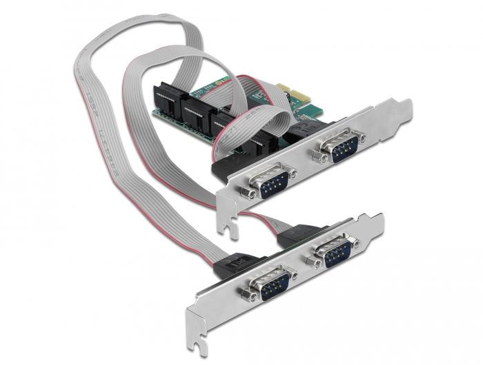 PCI express til seriel RS-232 - Delock