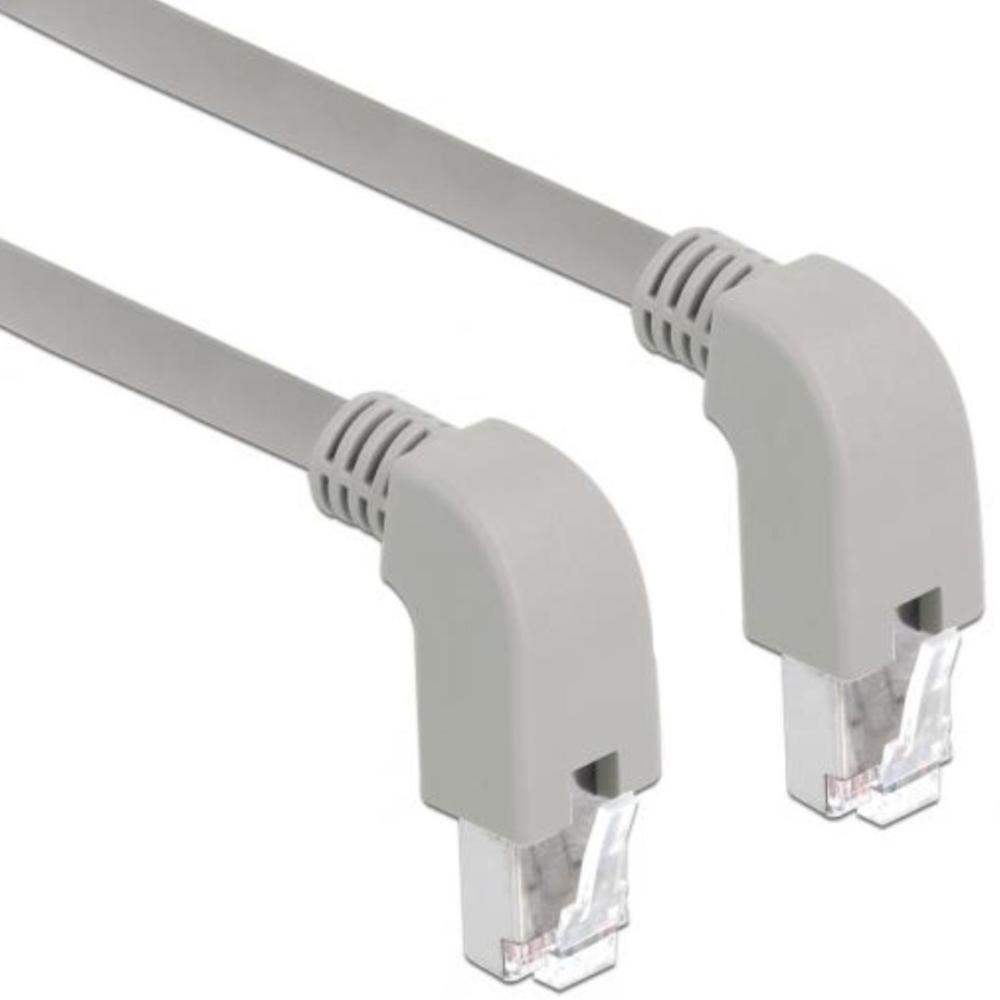 S/FTP Cat 6-kabel vinklet - Delock