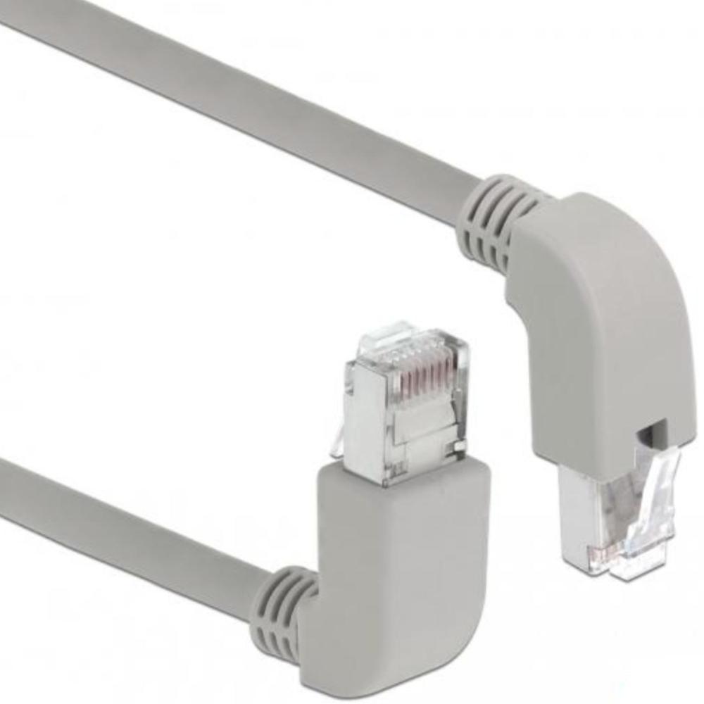 S/FTP Cat 6-kabel vinklet - Delock