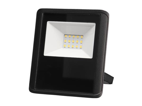 LED UDESTRAALER 10 W, NEUTRALHVID SORT - Perel