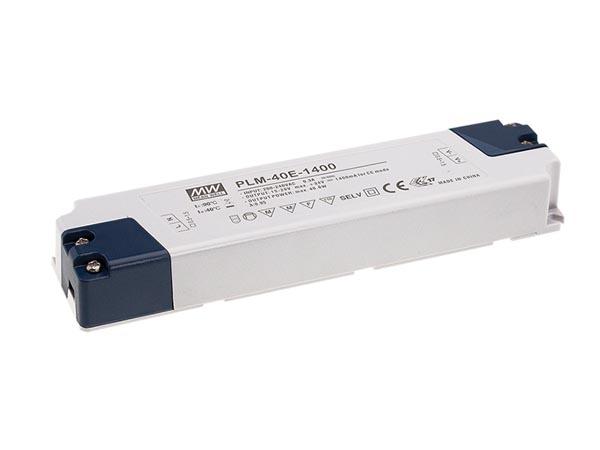 LED-DRIVER MED KONSTANT STRØM - DÆMPBAR - 1 UDGANG - 1400 mA - 40 W - Mean Well