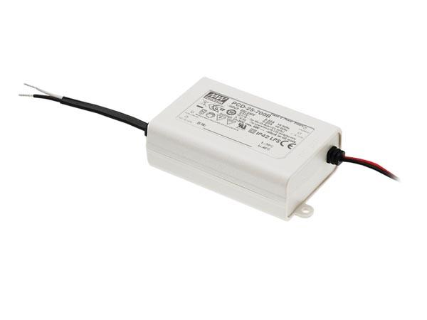 LED-DRIVER MED KONSTANT STRØM – DÆMPBAR – 1 UDGANG – 350 mA – 25 W - Mean Well