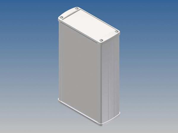 ALUMINIUM HUSET HVIDT 175 x 105,9 x 45,8 mm - Teko