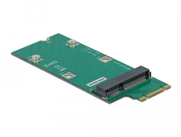 Delock Adapter M.2 Nøgle B+M til Mini PCIe Slot (PCIe / USB) - Delock