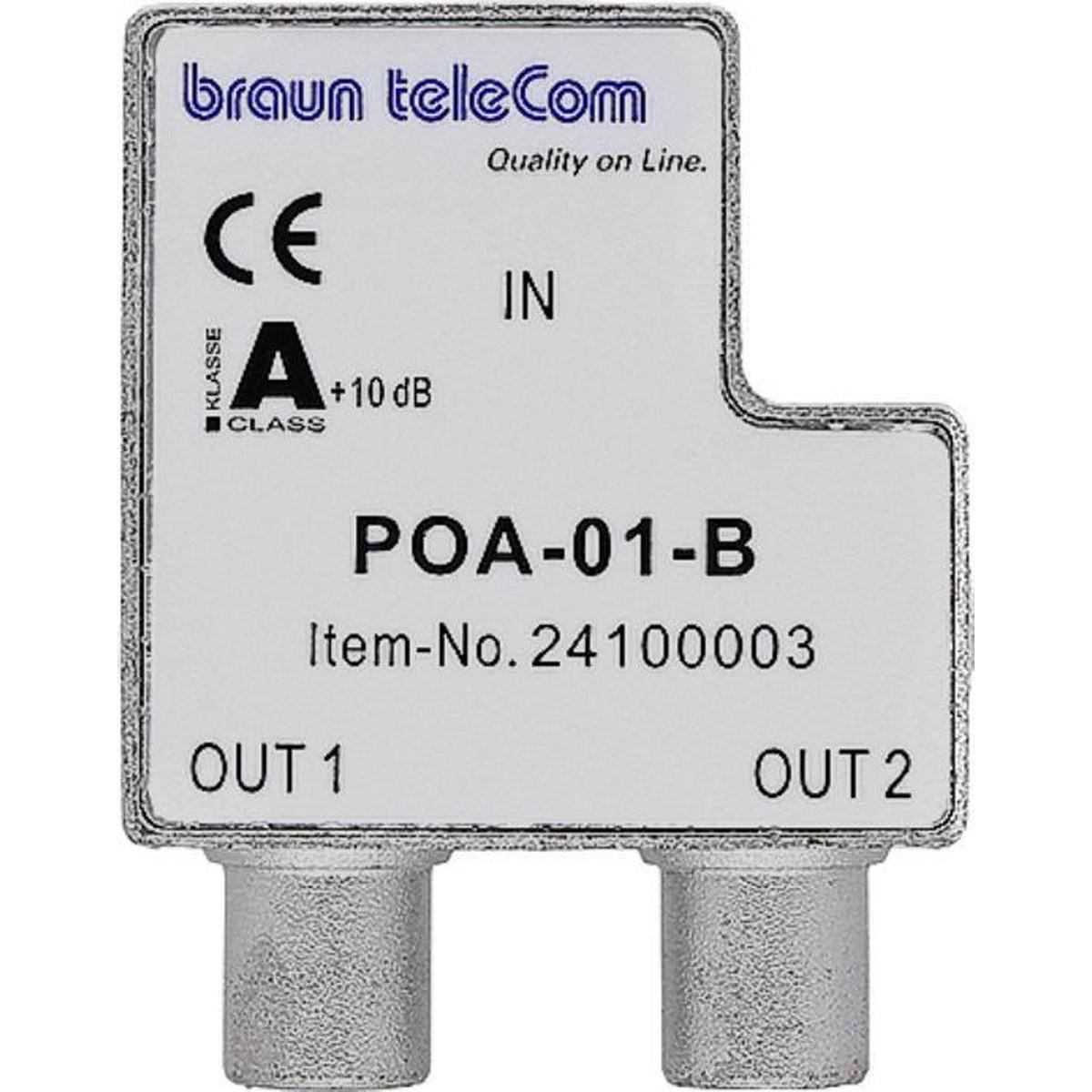 Coax-splitter - Braun