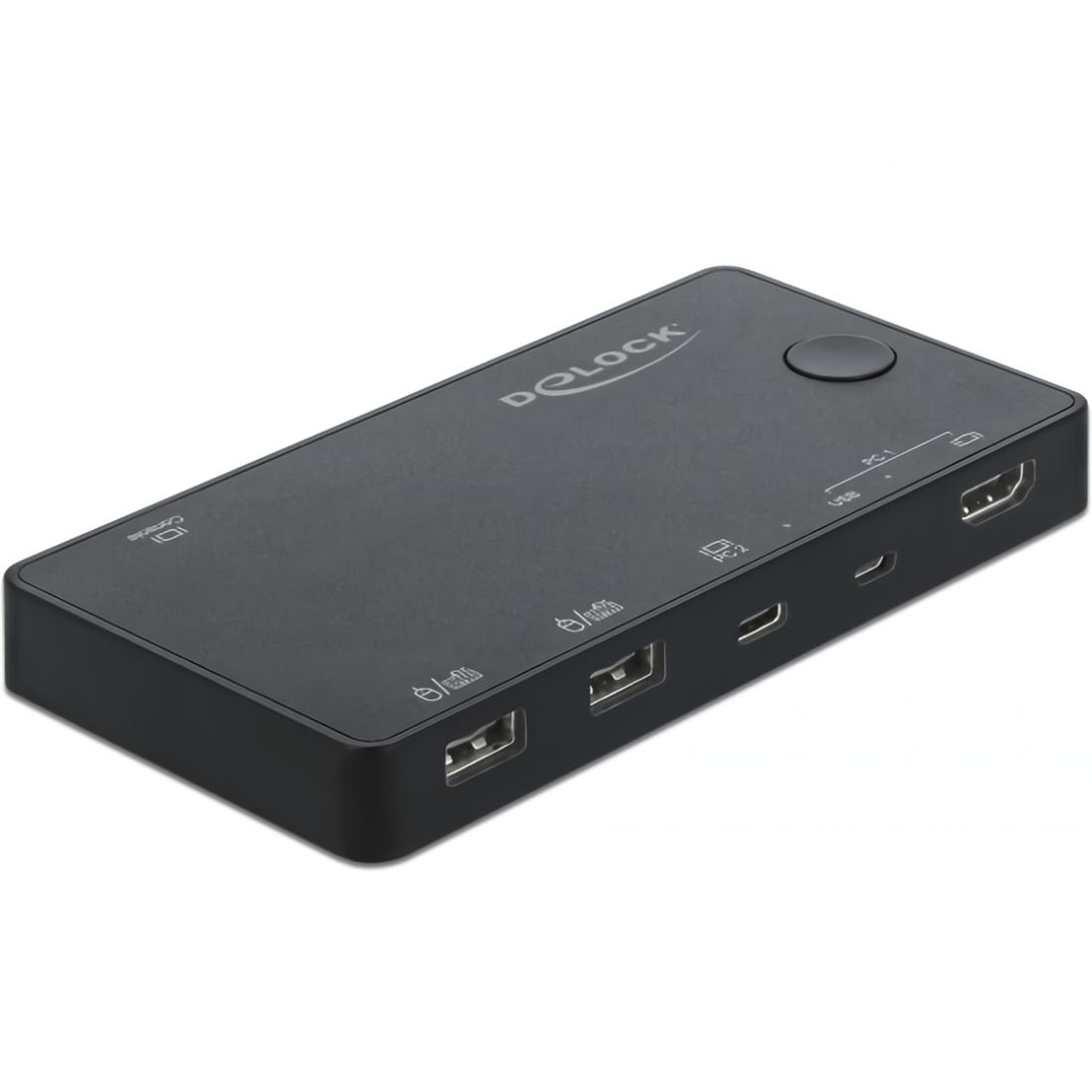 KVM-switch HDMI / USB C - Delock