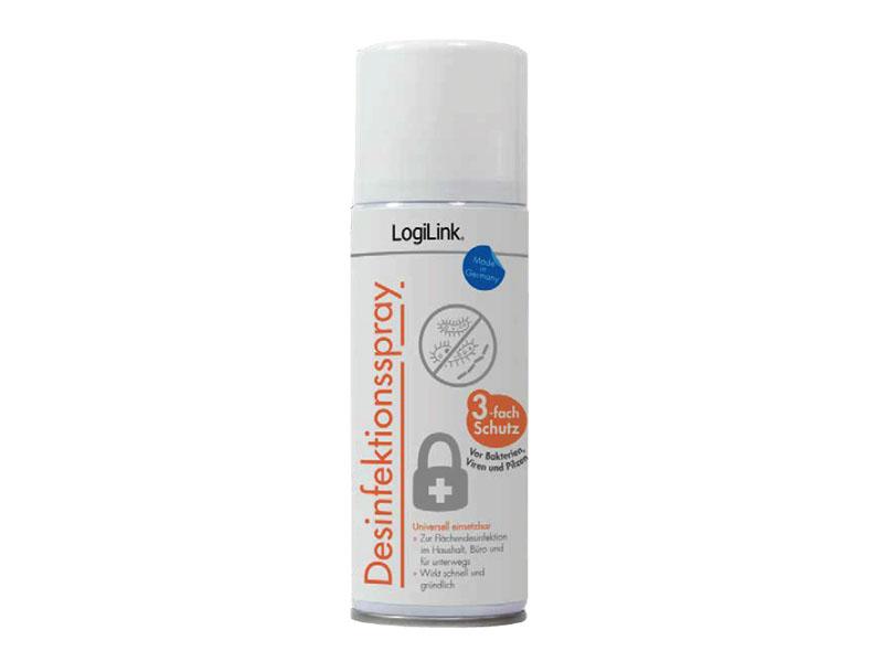 LogiLink Overfladedesinfektionsspray 200ml (RP0018) - LogiLink