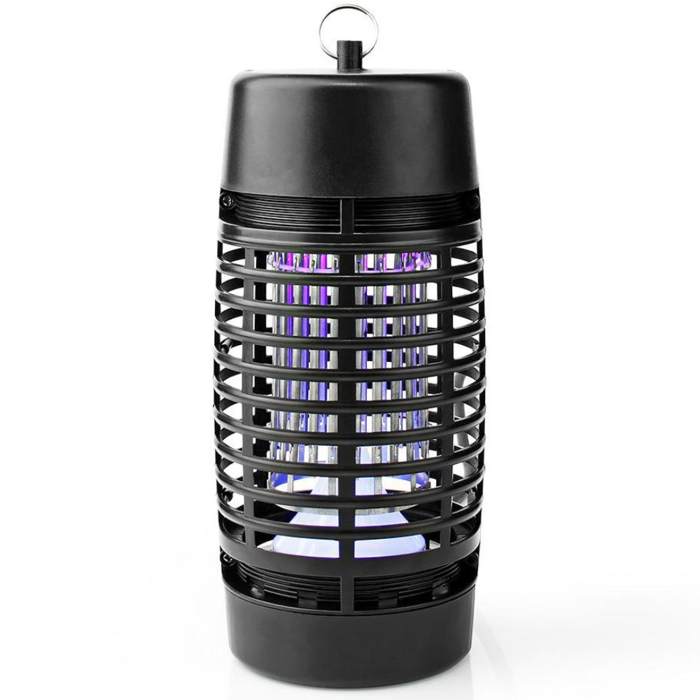 Elektrisk fluelampe 3 Watt LED Sort
