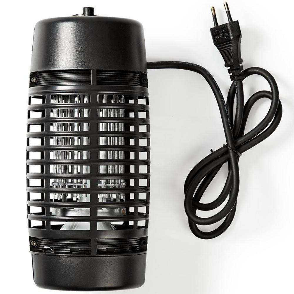 Elektrisk fluelampe 3 Watt LED Sort