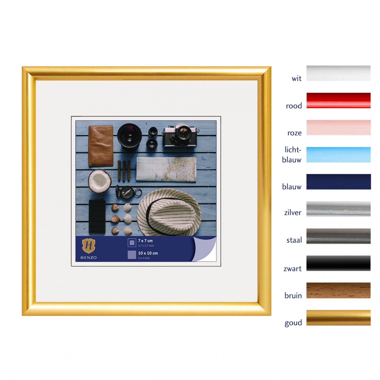 Fotoramme Napoli - 10x10cm - Guld
