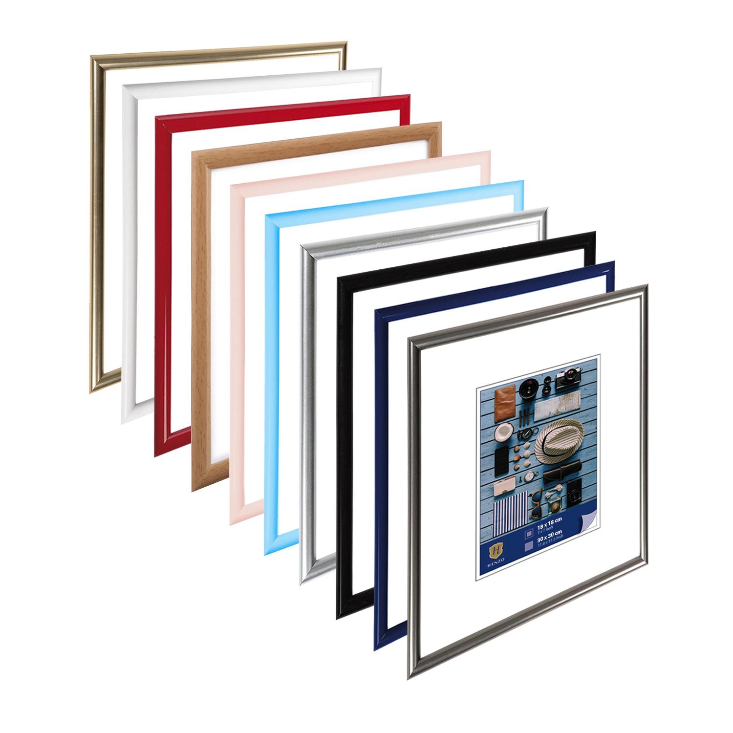 Fotoramme Napoli - 30x30cm - Grå
