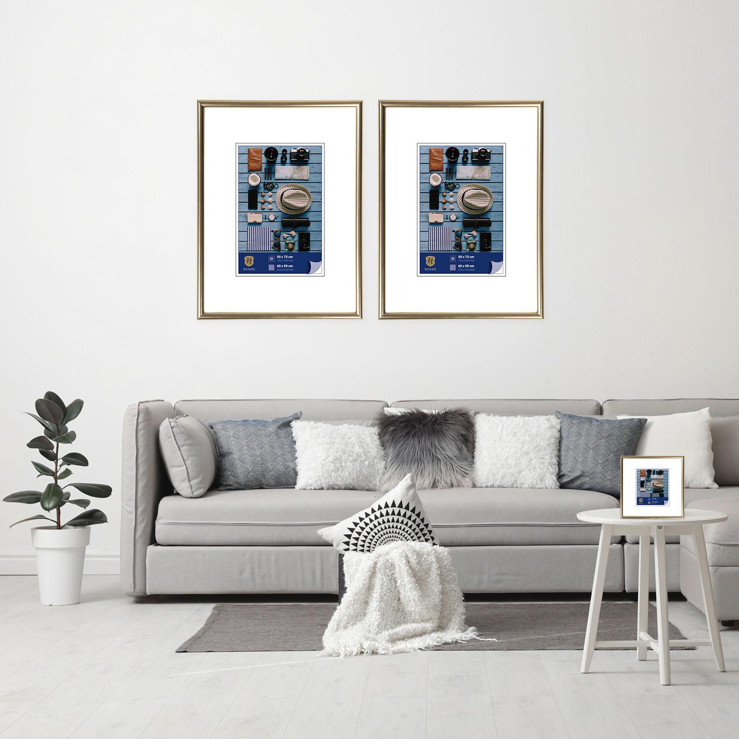 Fotoramme Napoli - 60x90cm - Guld