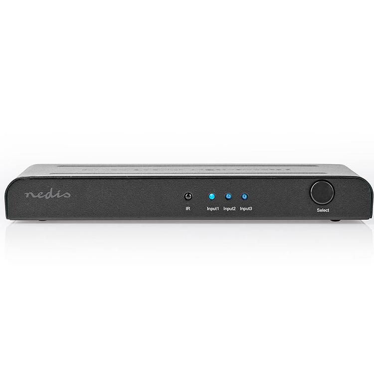 3-ports HDMI-switch 4K - Splitter