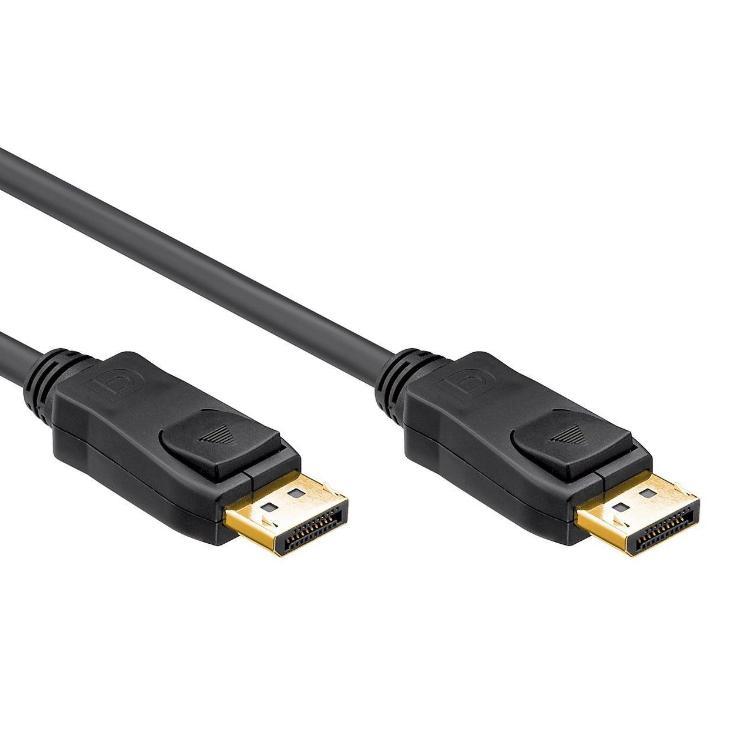 DisplayPort-kabel - guldbelagt
