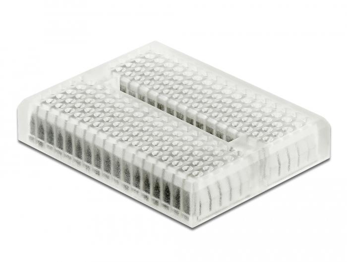 Delock Experimentel Mini-stikplade 170 kontakter transparent - Delock