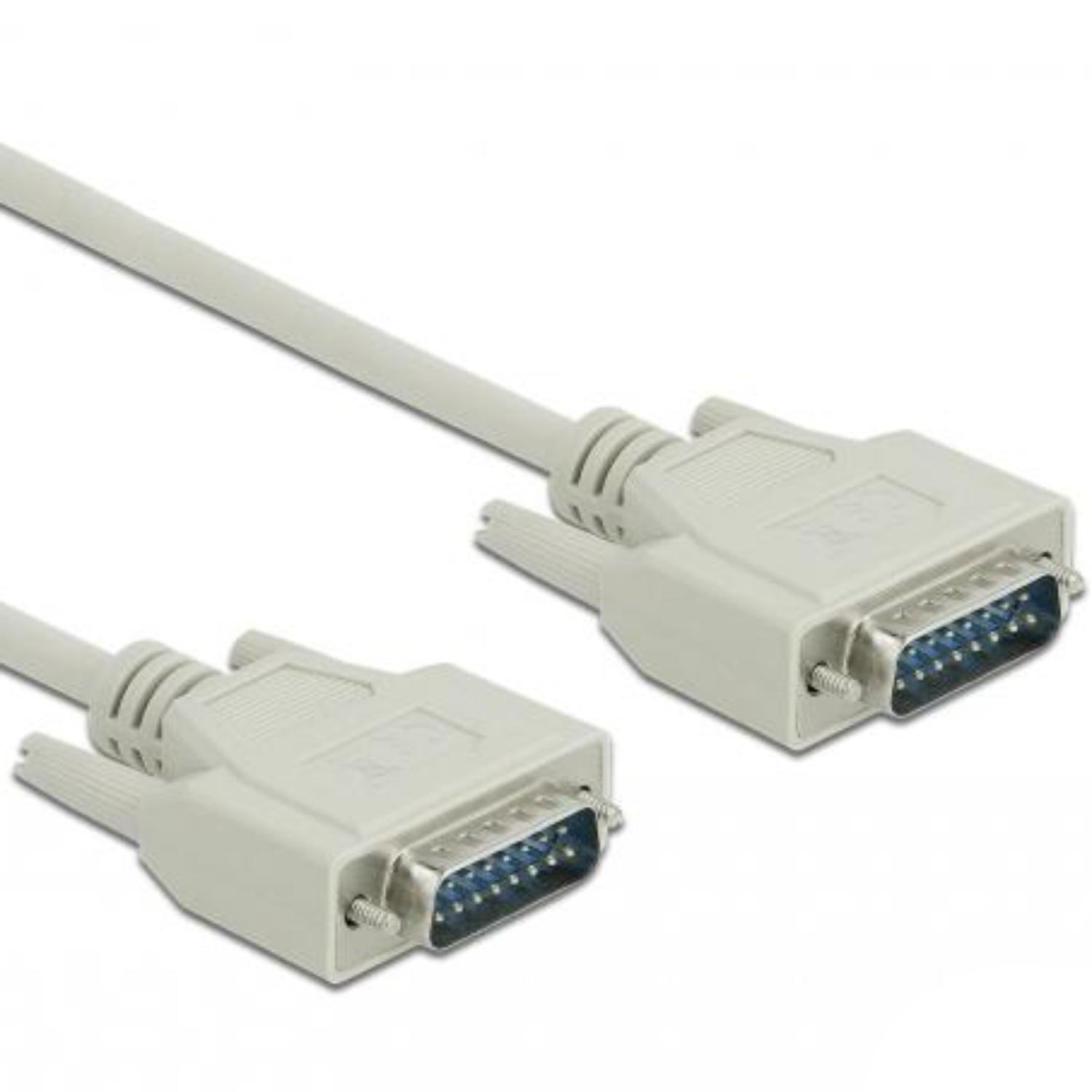 Delock Seriel Kabel Sub-D15 Stik til Stik 5 m - Delock
