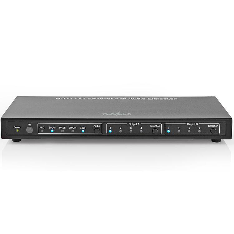 4 port - Nedis