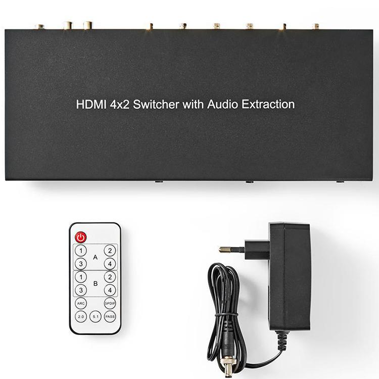 4 port - Nedis
