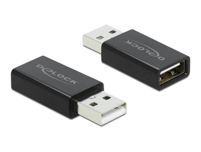 Delock USB 2.0 Adapter Type-A Stik til Type-A Stik Data B - Delock