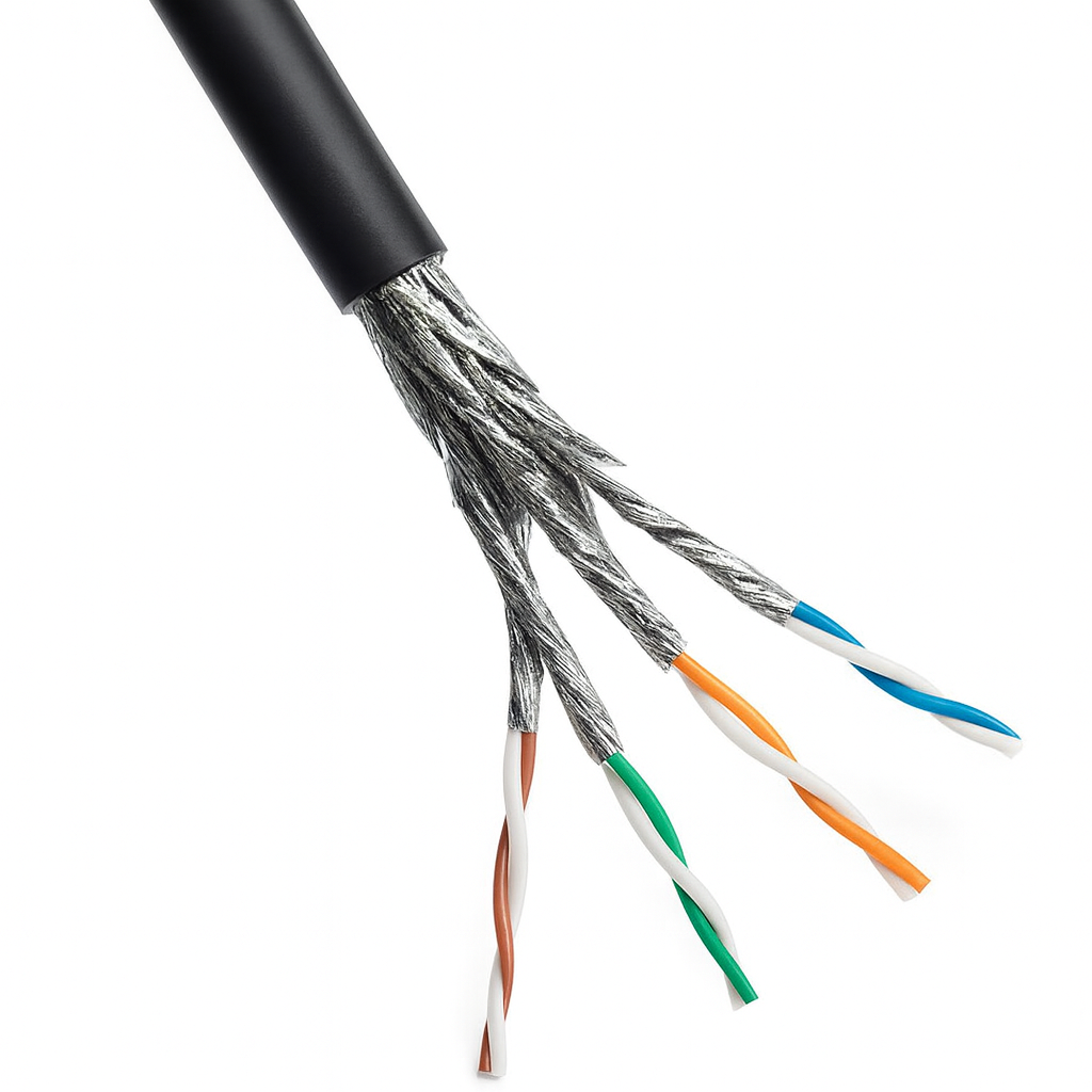 S-FTP Cat6 - Solid kerne - Goobay
