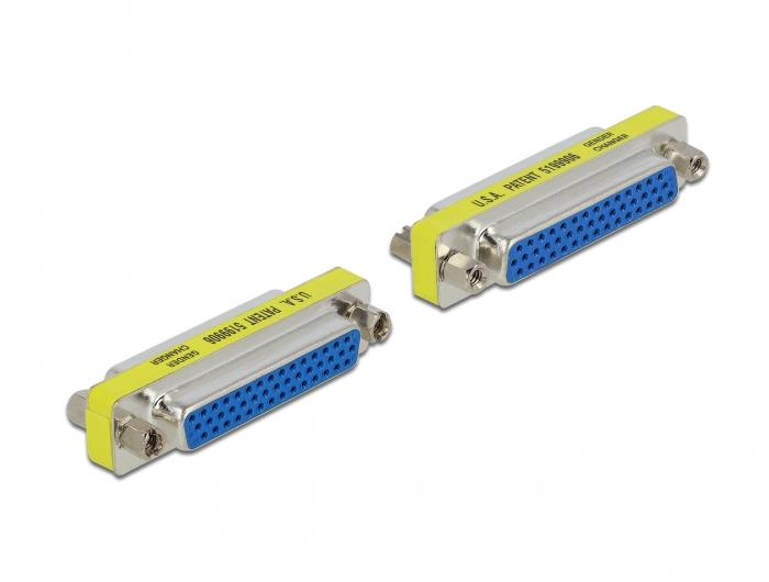 Delock HD/DB 44 Pin Køn-omstiller Hun til Hun - Delock