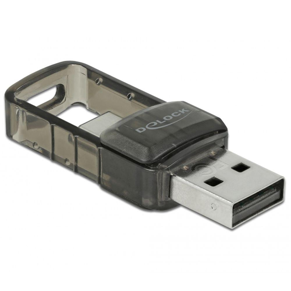 USB 2.0 Bluetooth 4.0 Adapter 2 i 1 USB Type C™ eller Type A - Delock