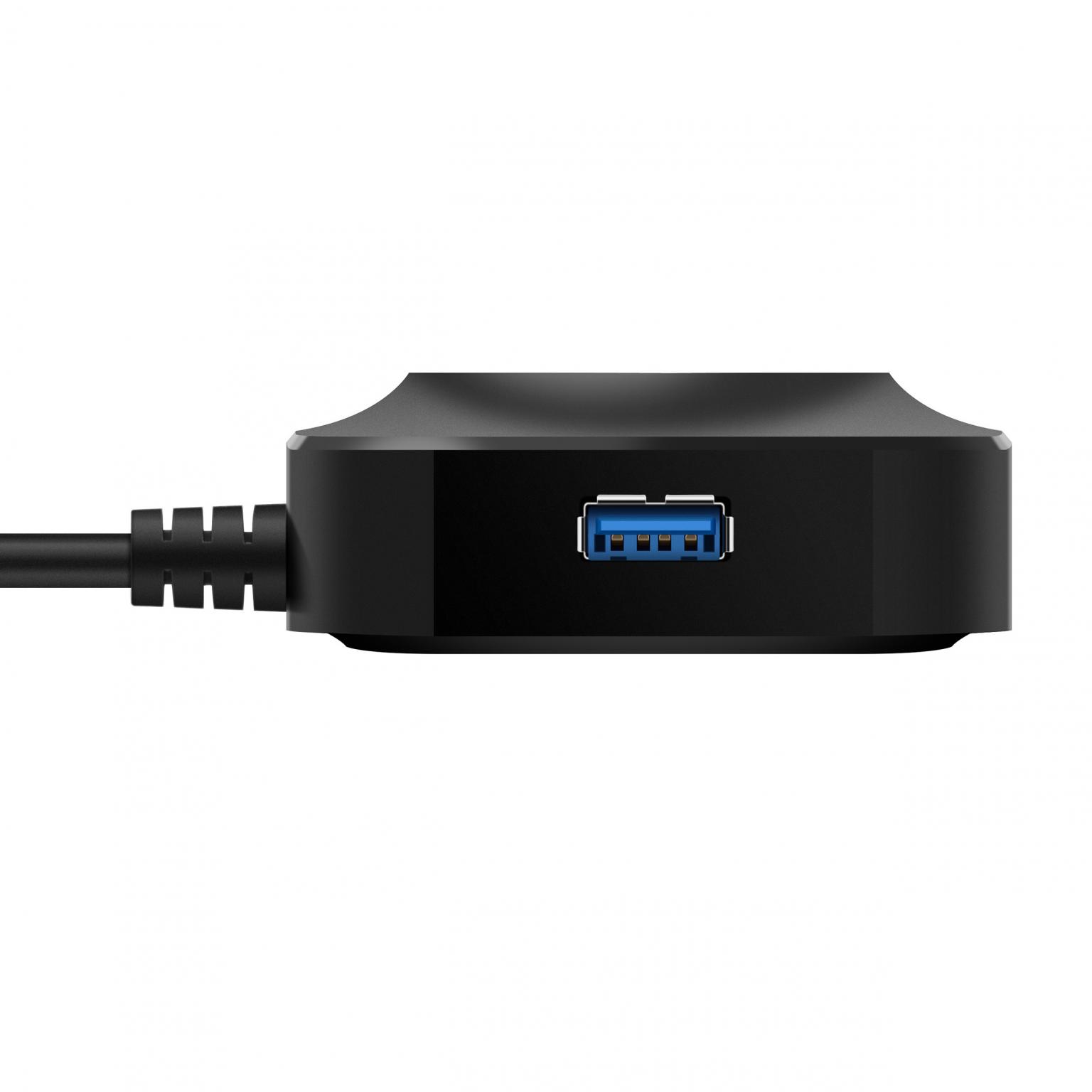 USB A hub med 4 porte og USB 3.2 Gen 1 til hurtig data