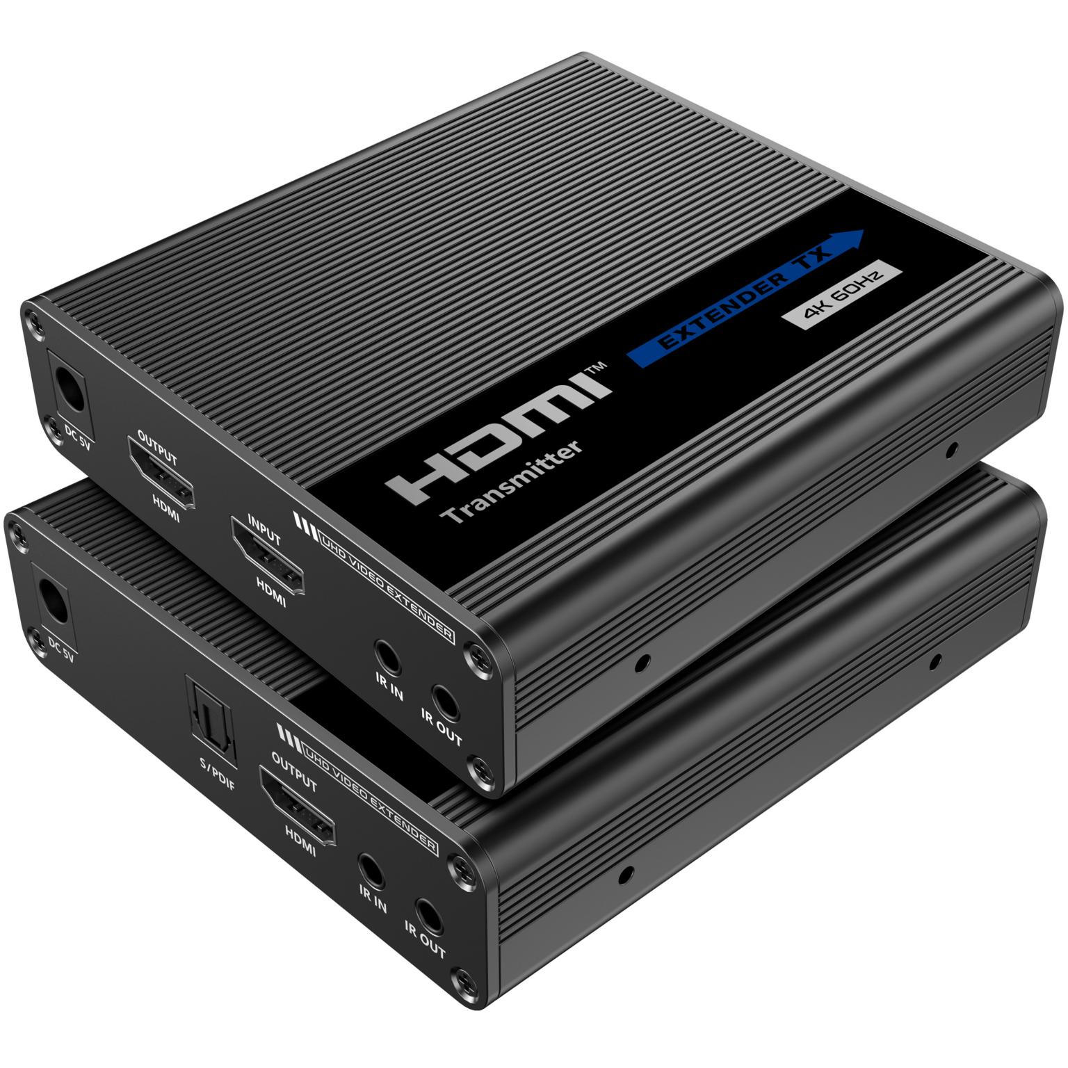 4K HDMI 2.0-forlænger via UTP